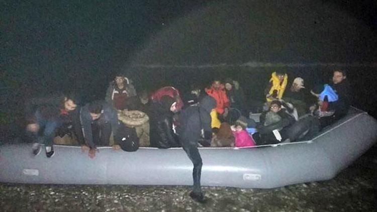 İzmir’de yeni yılın ilk günü 181 kaçak göçmen yakalandı