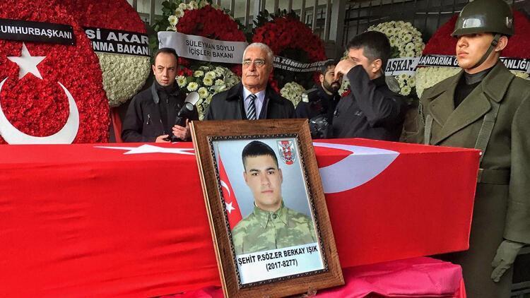 MSBden açıklama: Şehit Işıkın cenaze törenine 169 askeri personel katıldı