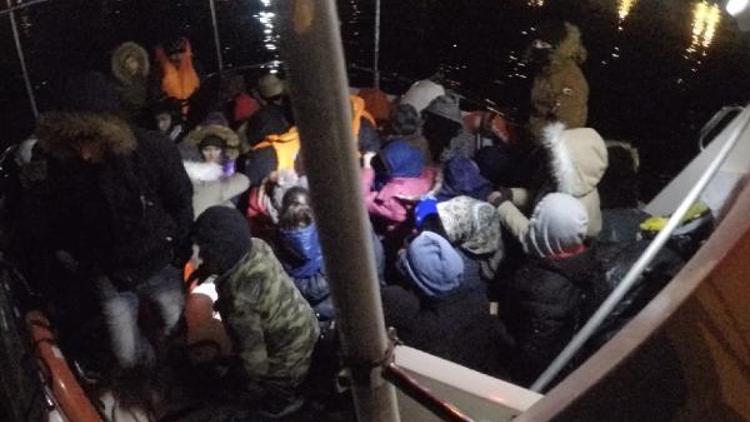 Çanakkalede 37 kaçak göçmen yakalandı