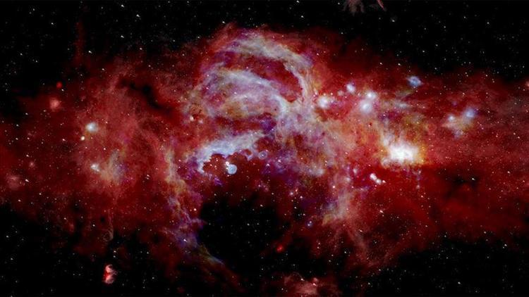 NASA, Samanyolu Galaksisinin merkezini görüntüledi