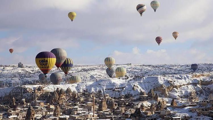 Kapadokya’yı 2019’da 3 milyon 834 bin turist ziyaret etti