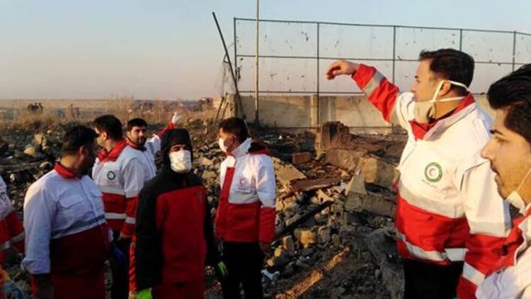 İran’daki uçak kazasıyla ilgili bilgi