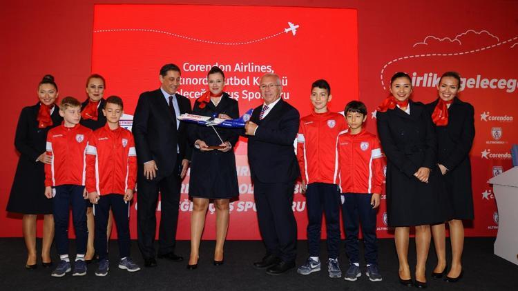 Corendon Airlines, Altınordunun Geleceğe Uçuş sponsoru oldu