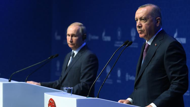 Son dakika... Erdoğan ve Putin açılışın ardından ikinci kez görüştü