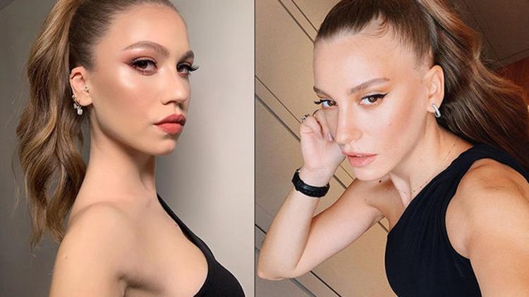 Serenay Sarıkaya, Duygu Özaslanı mı taklit ediyor...İlk kez konuştu