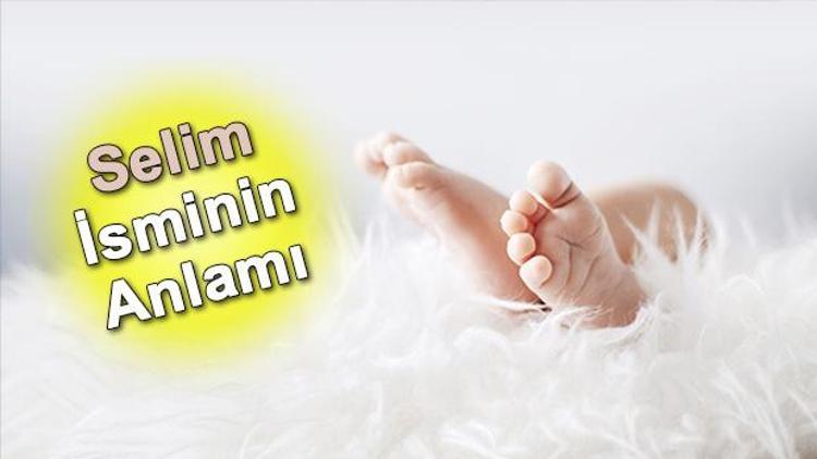 Selim isminin anlamı nedir? Selim ne demek?