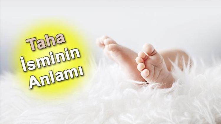 Taha isminin anlamı nedir Taha ne demek