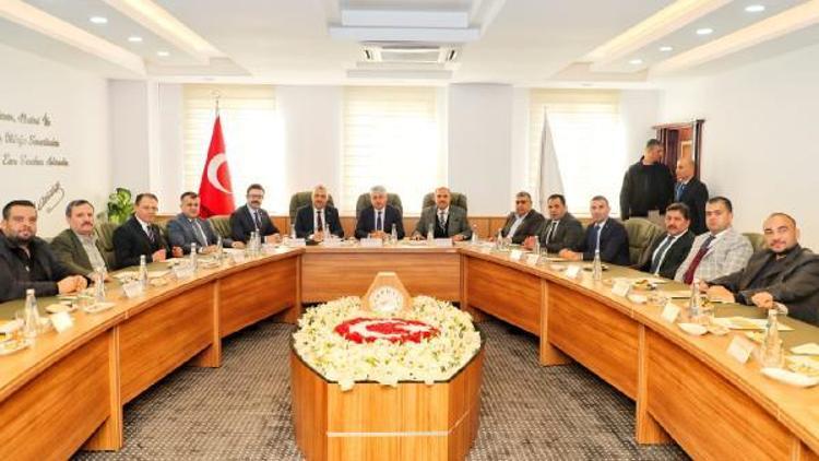 Hatay Valisi Doğan, RTSOnun meclis toplantısına başkanlık yaptı