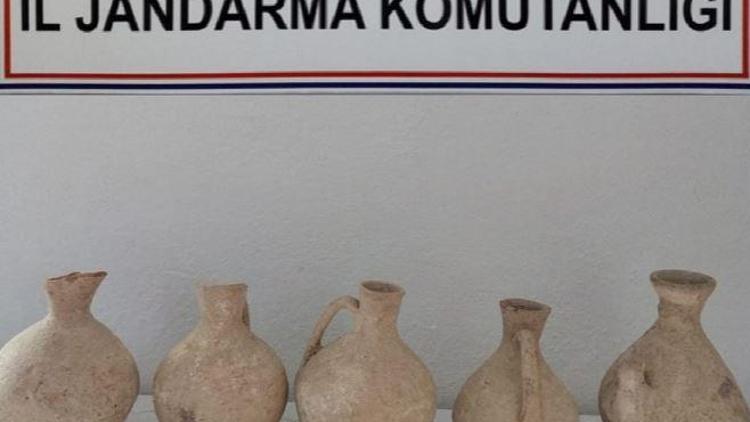 Bolu’da Roma dönemine ait 5 tarihi küp yakalandı: 1 gözaltı