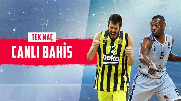 Fenerbahçe Beko, Ataşehirde ASVELi ağırlıyor 10 sayı farkla biterse iddaada...