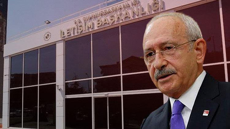 Son dakika haberi: İletişim Başkanlığından Kılıçdaroğluna yanıt