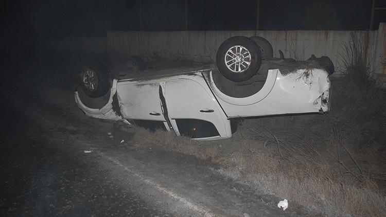 Tekirdağda pikap takla attı: 1 yaralı