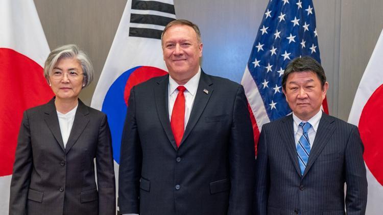 ABD, Japonya ve Güney Kore dışişleri bakanlarından üçlü zirve