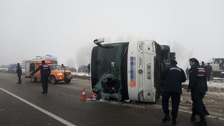 Isparta’daki otobüs kazasında yaralı sayısı 32’ye yükseldi