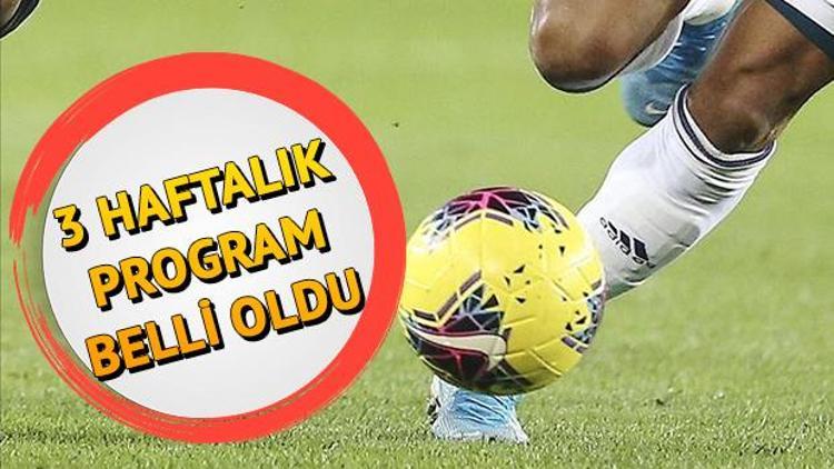 Süper Lig 2. yarı ne zaman başlayacak İşte 18. hafta maç programı ve fikstürü