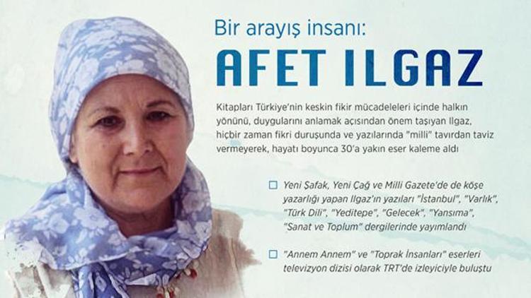 Bir arayış insanı: Afet Ilgaz