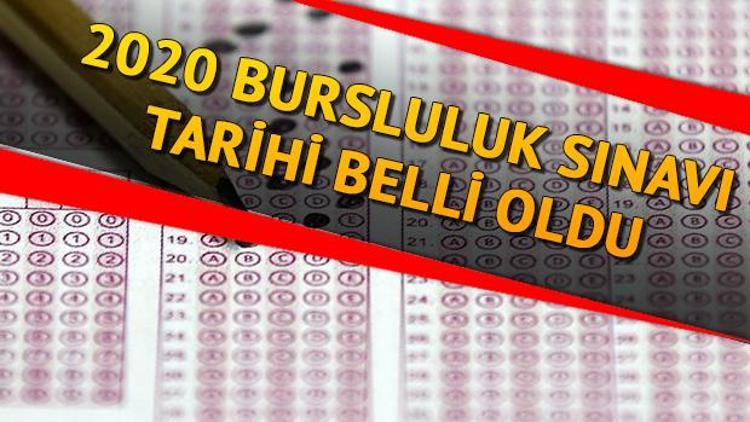 2020 Bursluluk Sınavı (İOKBS) ne zaman yapılacak MEB tarih verdi