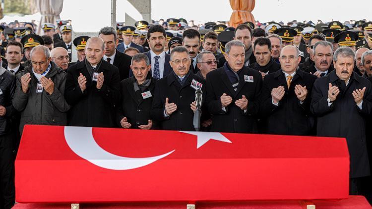 Şehit Toptaş, Ankarada son yolculuğuna uğurlandı