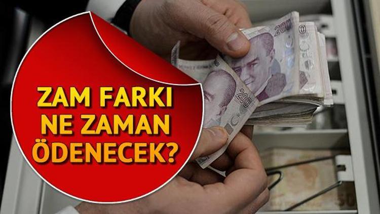 2020 Memur emeklisi zam farkı ne zaman ödenecek Zamlı emekli maaşlarında tarih belli mi