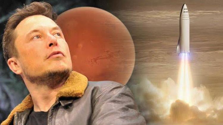 Elon Muskın hedefi 1 milyon insanı Marsa yollamak