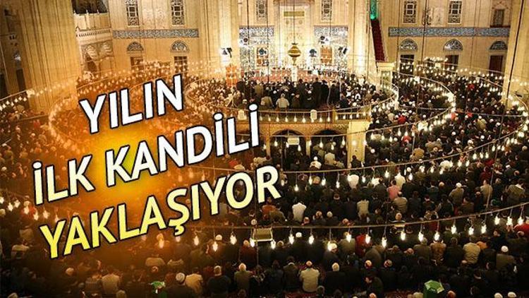 Üç aylar ve Regaip Kandili ne zaman 2020 Yılı Dini Günler Listesi