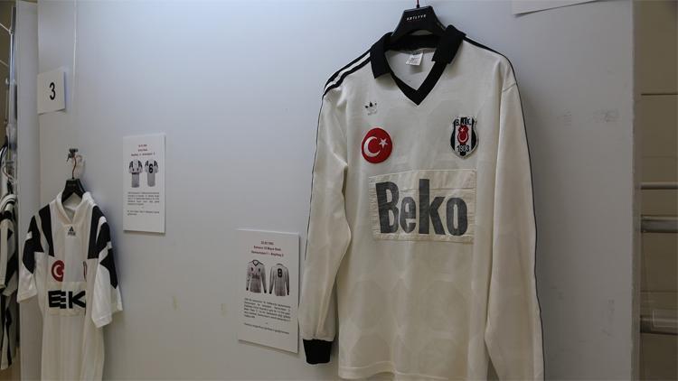 Beşiktaşlı futbolcuların 1903ten bu yana giydiği formalar sergide görücüye çıktı