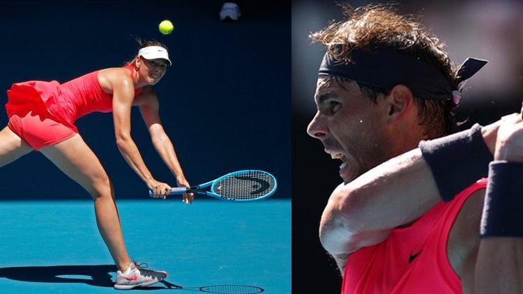 Avustralya Açık | Nadal ilk turda hata yapmadı, Sharapova elendi