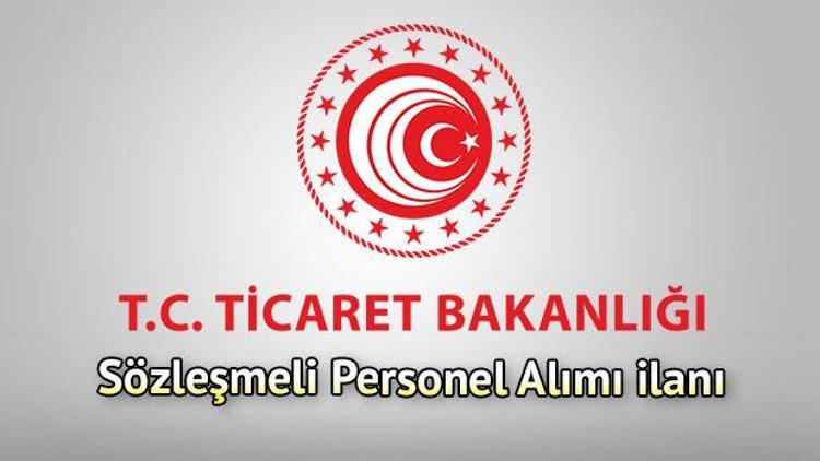 Ticaret Bakanlığı 22 sözleşmeli personel alımı yapacak - Başvuru şartları neler