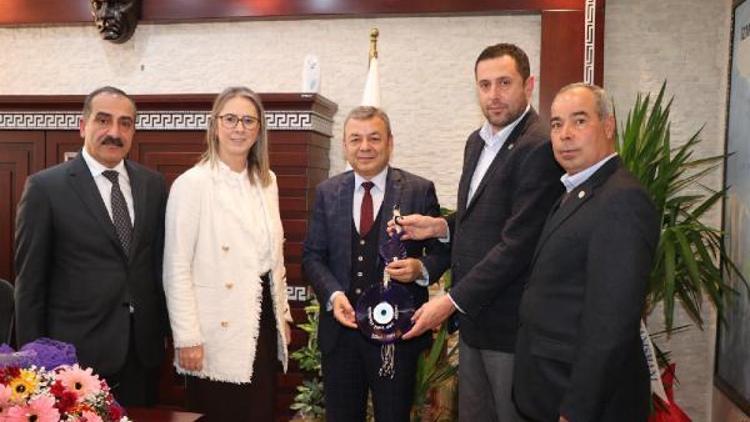AK Partili  Bölünmez Çankırıdan yeni atanan İzmir Tarım ve Orman İl Müdürüne ziyaret