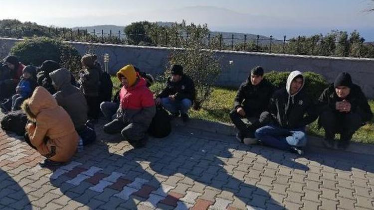 Çanakkale’de 39 kaçak göçmen yakalandı