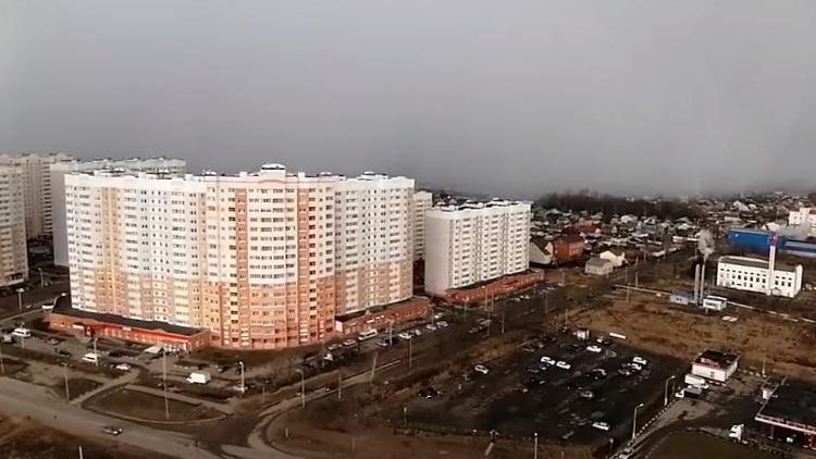 Rusyada kar fırtınası görüntülendi