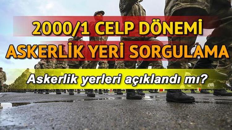 2020 Askerlik yeri sorgulama işlemi erişime açıldı mı E-Devlet ile askerlik yerleri sorgulama bu ekrandan yapılacak