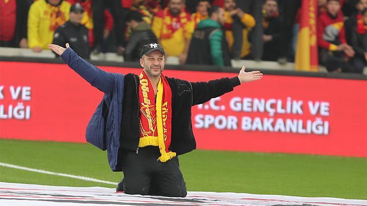 Göztepe stadının ilk üçlüsü Rıza Kocaoğlundan geldi