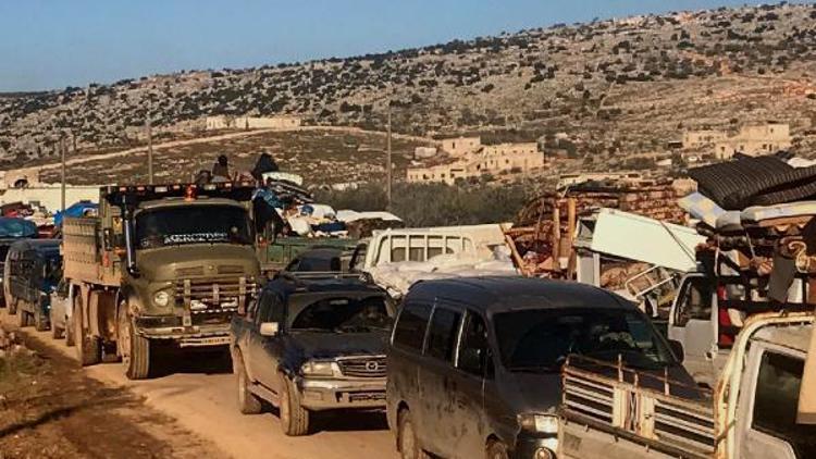 İdlibden Türkiye sınırına gelenlerin sayısı 480 bini geçti