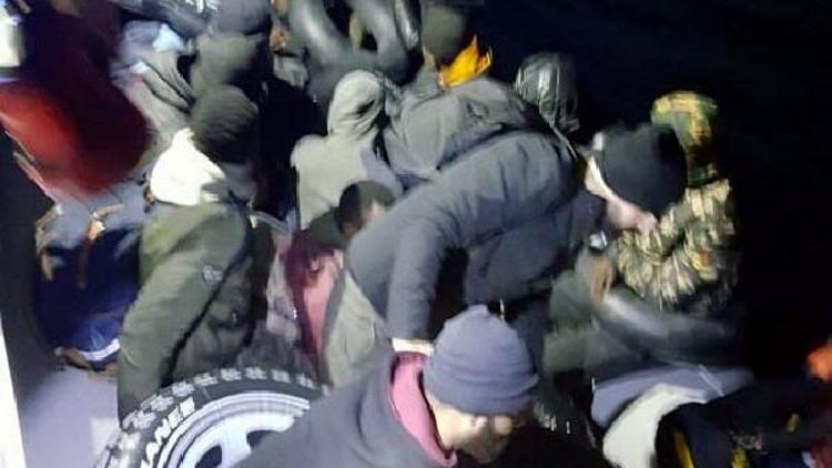 Bodrum açıklarında 40 kaçak göçmen yakalandı