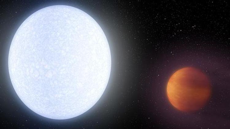 Yüzey sıcaklığıyla atmosferindeki molekülleri parçalayan gezegen