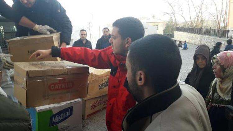 İmranlı Ülkü Ocaklarından depremzedelere yardım