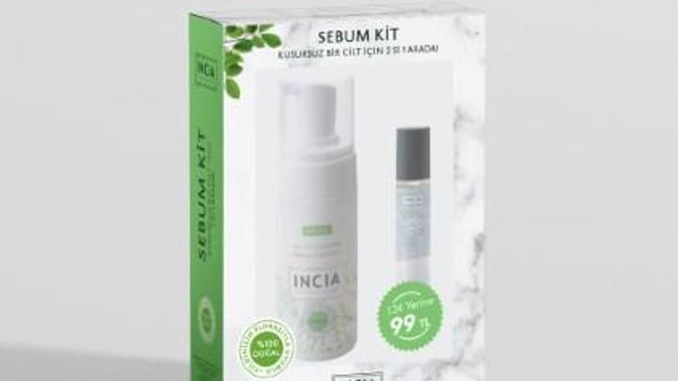 INCIA Sebum Kit ile Pürüzleri Ortadan Kaldırın