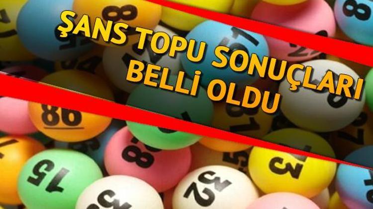 Şans Topu sonuçlarına göre 901 bin TL sahibini buldu 29 Ocak Şans Topu sonuç sorgulama ekranı