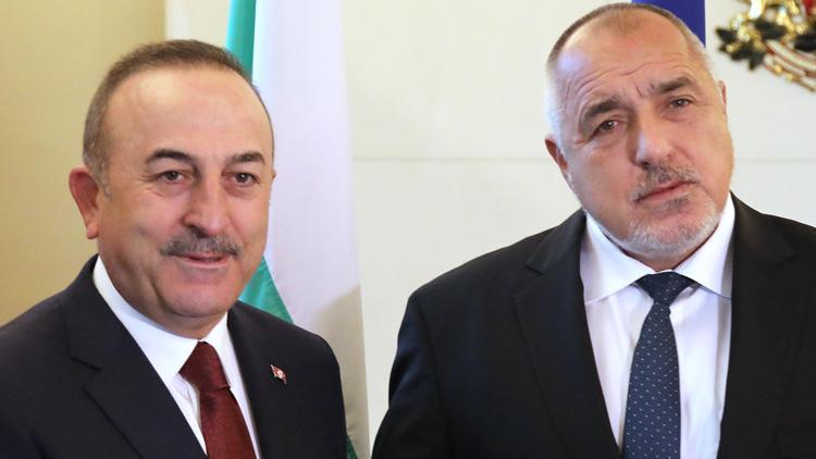 Çavuşoğlu, Bulgaristan Başbakanı Boyko Borisov ile görüştü