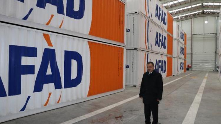 Erzincan’dan depremzedelere 99 yaşam konteyneri