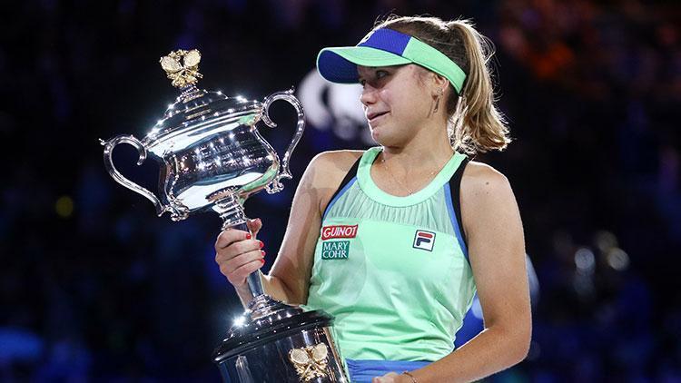 Sofia Kenin tarihe geçti