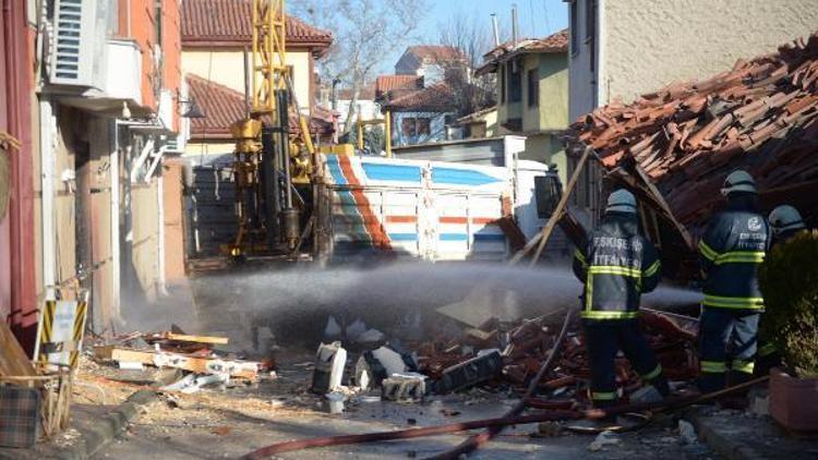 Eskişehir’de doğal gaz patlaması: 1 yaralı