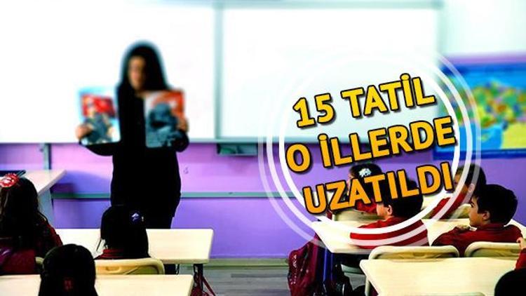 15 tatil hangi illerde uzatıldı Deprem olan yerlerde yarın (3 Şubat) okullar açılacak mı