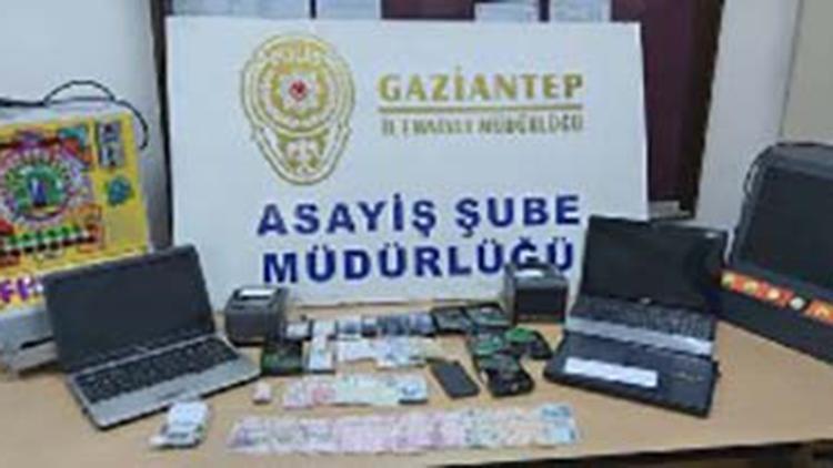 Gaziantep’te yasa dışı bahis operasyonu: 15 gözaltı