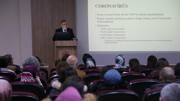 Hastane personeli, koronavirüse karşı bilgilendirildi