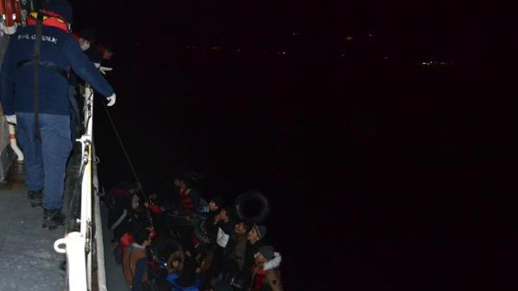 Çanakkalede 67 kaçak göçmen yakalandı