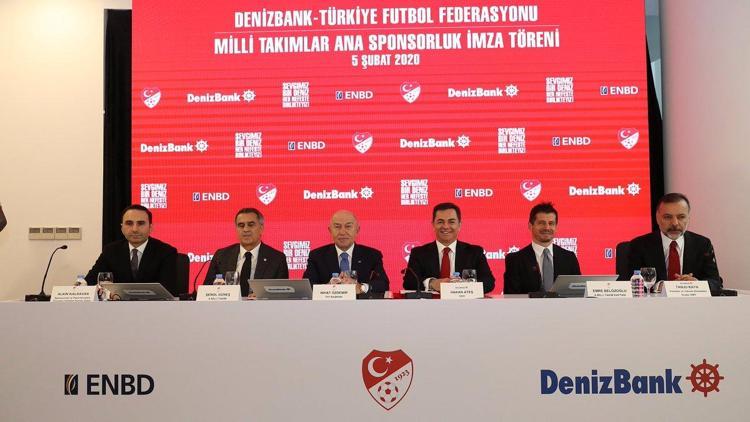 TFF, DenizBank ile sponsorluk anlaşması imzaladı