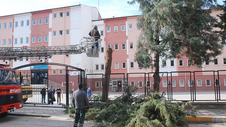 Tokat’ta şiddetli rüzgar etkili oldu: 2 yaralı