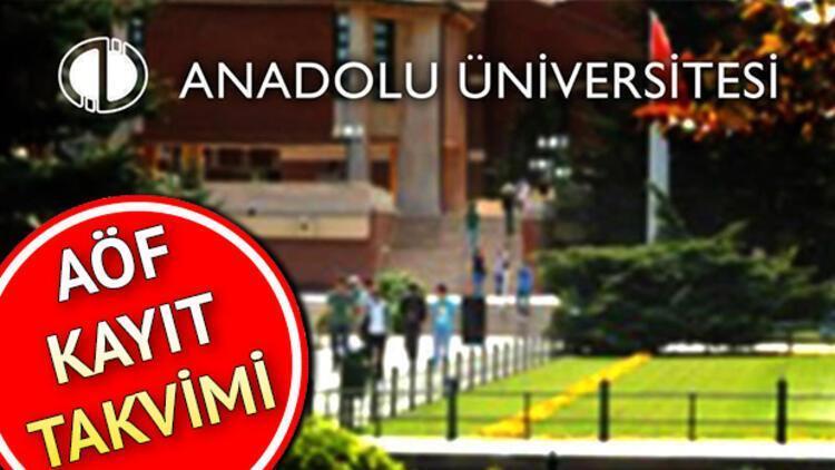 AÖF 2. dönem kayıt yenileme ne zaman başlayacak Anadolu Üniversitesi kayıt takvimi